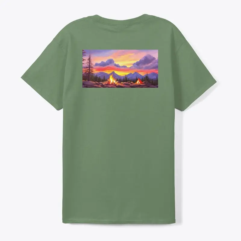 Mountain Sunset Long and Short Sleeve 